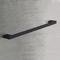 Towel Bar, Square, 24 Inch, Matte Black